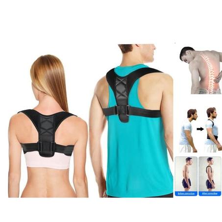 حزام الظهر القابل للتعديل - أسود