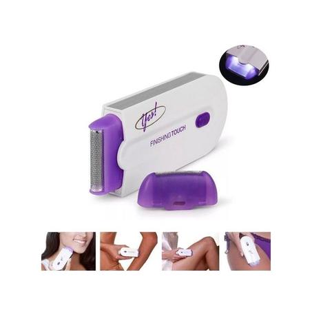 آلة نزع الشعر لرجال ونساء  الفورية - ليزر - بنفسجي / أبيض