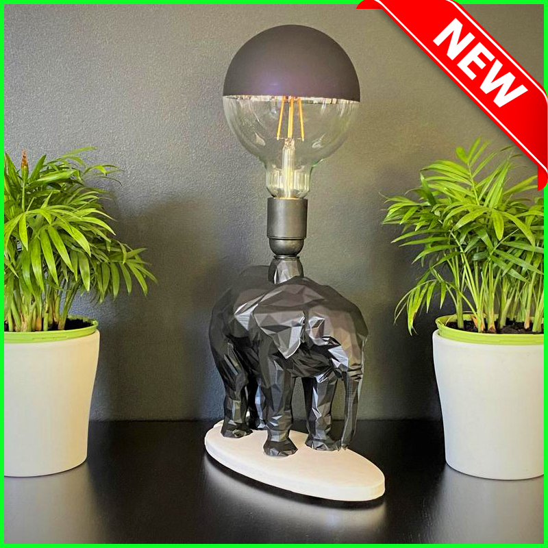 Lampe Elephant d’Afrique