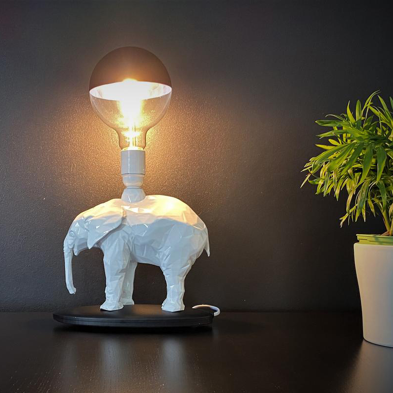 Lampe Elephant d’Afrique