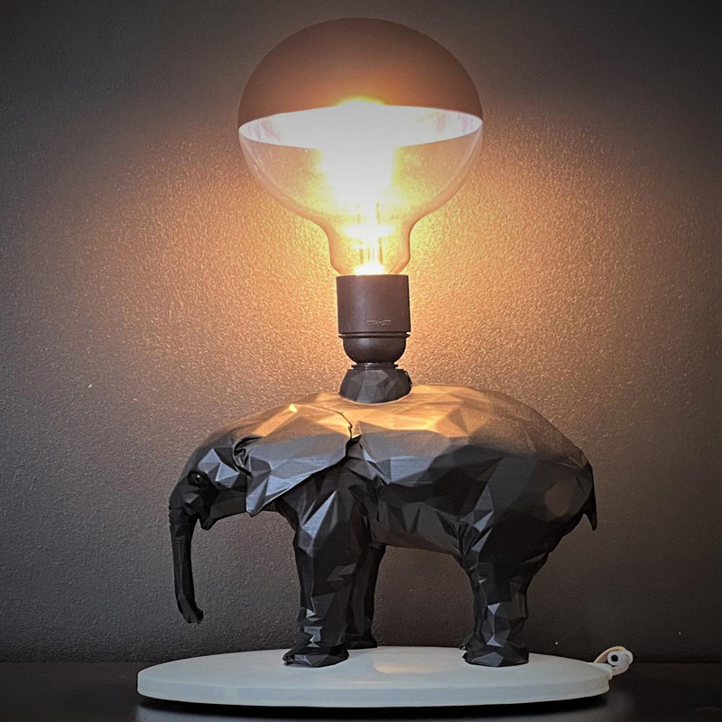 Lampe Elephant d’Afrique