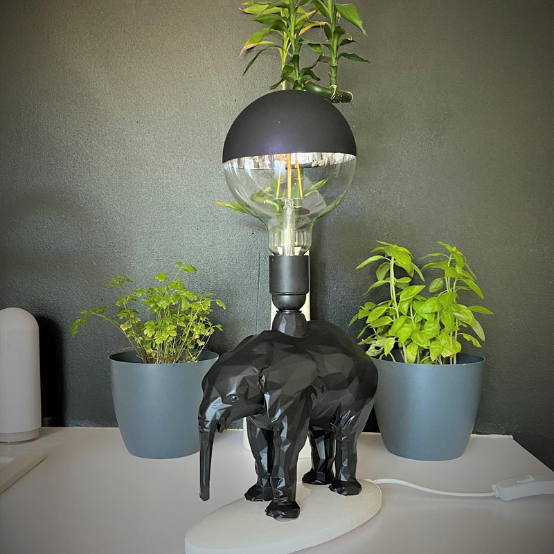 Lampe Elephant d’Afrique