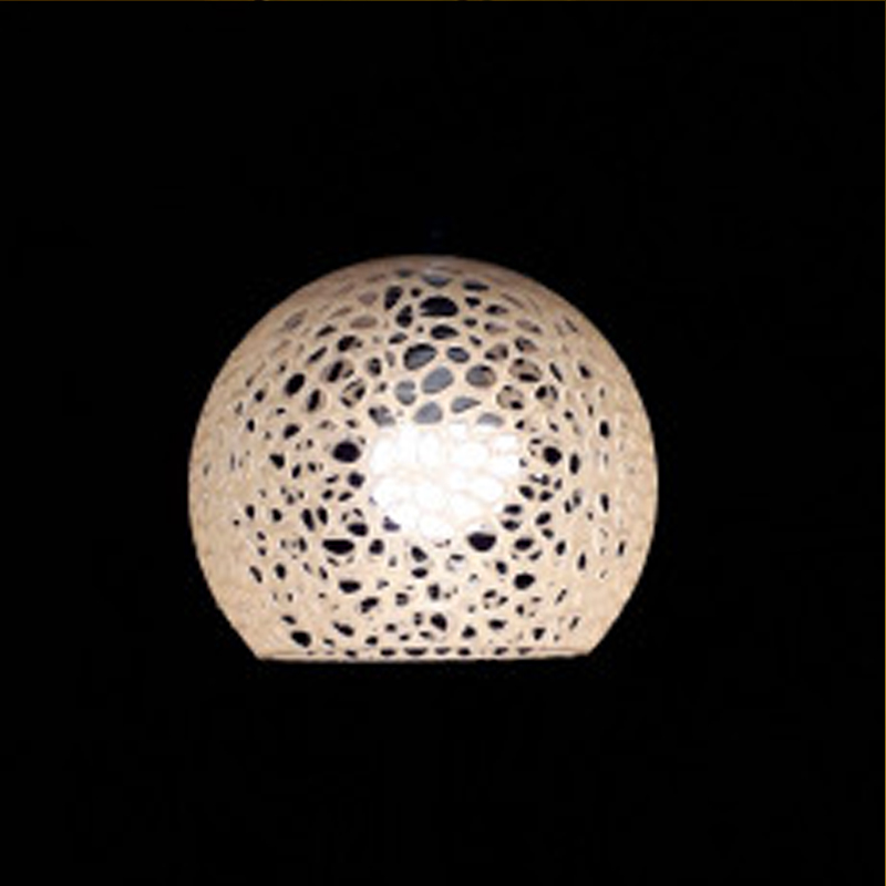 Lampe coral - La forme complexe