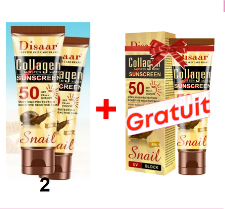 عرض كريم كولاجين الواقي للشمس 2 + 1 مجانا