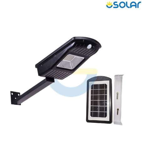 Lampadaire LED Solaire 30W مصباح خارجي بالطاقة الشمسية