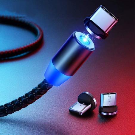 Câble charge USB magnétique