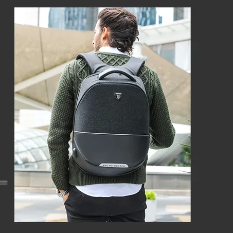 Cartable Sac à Dos Avec Port de Charge USB ARCTIC HUNTER Anti-Pluie