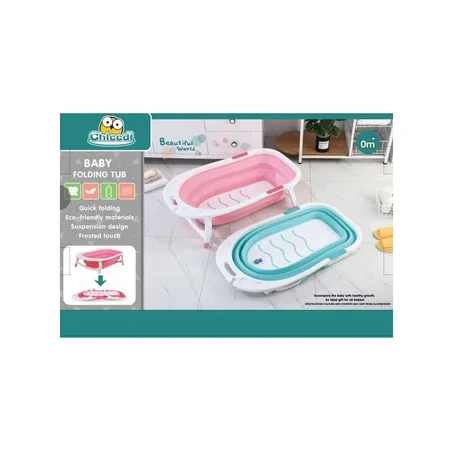 Baignoire Pour Bébé (Pliable Silicone) Bleau