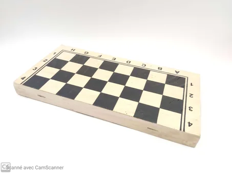 Jeu d'échecs en bois