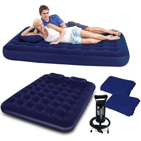 Bestway Matelas Gonflable Double + Pompe à AIR
