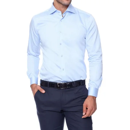 2020 Nouveau Design Élégant Slim Fit 100% Coton Chemises Habillées  turquie