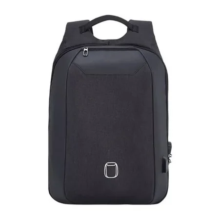Sac à Dos Anti-vol Unisexe USB charge Multi-fonction Noir