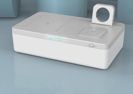 جهاز التعقيم مع شاحن لاسلكي سريع + توصيل مجاني لعند باب البيت والدفع عند الاستلام