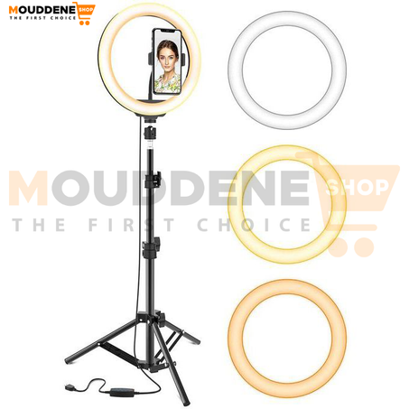 Ring Light pour Makeup Artist YouTuber Live Video Photography+tripied 126 cm