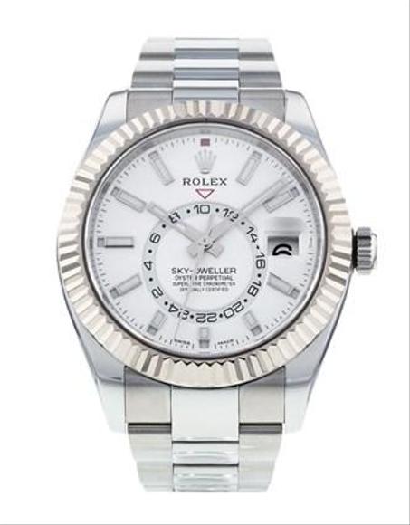ROLEX SKY-DWELLER SILVER