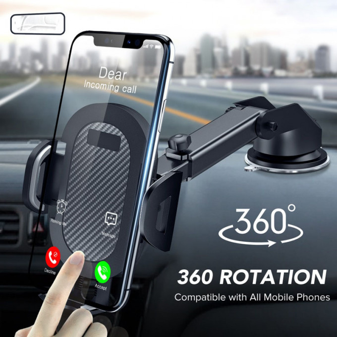 Support de téléphone portable 360° à bras Long et Flexible - MSI By Dr.M