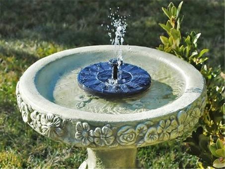 Solar Fountain, Black