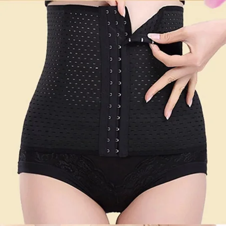 Hollow Abdomen Slimming Belt Adjustable Slimming Waistband