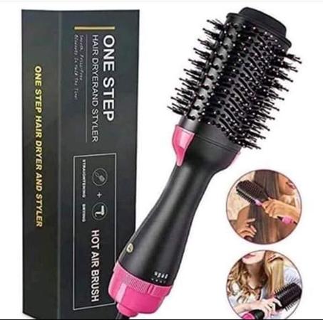 Sèche-cheveux électrique à brosse à air chaud