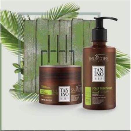 Salvatore restructurant TANINO vert renforce le shampooing cheveux + cuir chevelu kératine