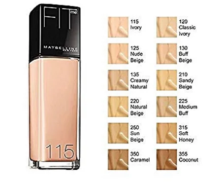 Maybelline New York Fit me! Fond de teint liquide