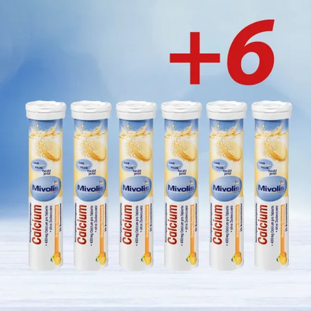 Pack Calcium  (6 Tubes × 20 Comprimés)