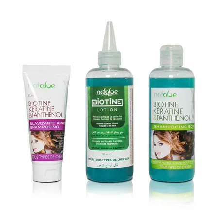 مجموعة البيوتين لوقف تساقط الشعر Gamme Biotine Anti Chute