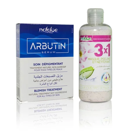 مجموعة تقشير وتوحيد لون البشرة والتقليل من التصبغات Gamme Peeling et Eclaircissante