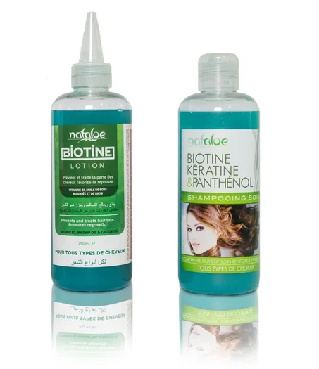 Gamme Biotine Anti Chute مجموعة البيوتين لإيقاف تساقط الشعر