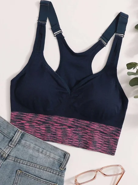 Brassière de sport à bretelles ajustables l taille standard