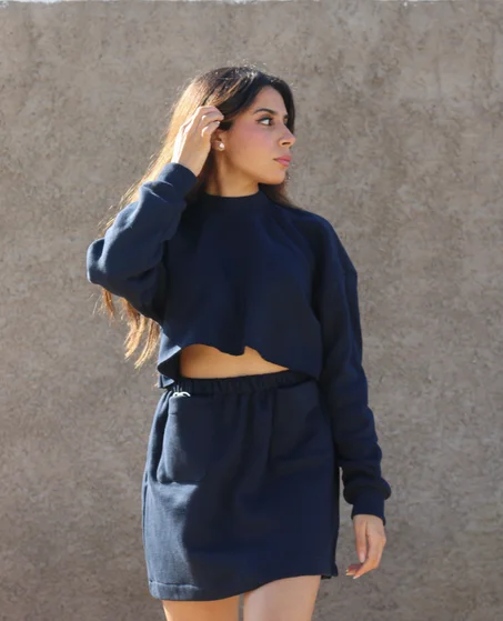Ensemble Crop-top &Mini-jupe