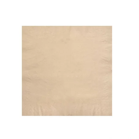 مجموعة (900) منديل سفرة بني - طبقتين