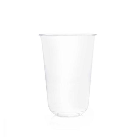 مجموعة (200) كأس بلاستيك شفاف بدون غطاء -14أنز