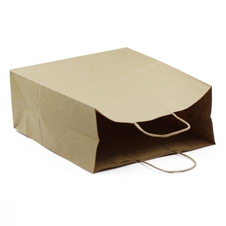 مجموعة (60) كيس ورق بني عريض