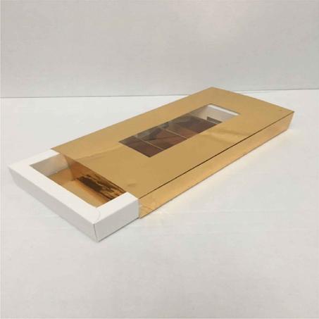 مجموعة (20) علبة ذهبية بتقسيمات داخلية