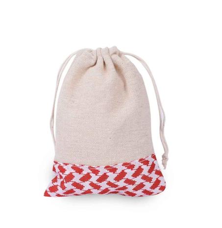 مجموعة (24) كيس قماشي للتوزيعات الشعبية - شماغ