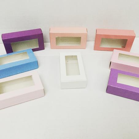 مجموعة (240) علب طويلة ملونة للحلويات