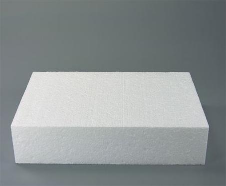 مجموعة ( 10 ) فلين كيك مربع ابيض 50 سم