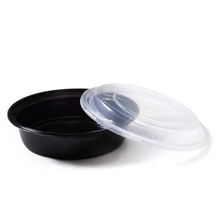 مجموعة ( 50) وعاء الميكروويف + غطاء - 450 ملل