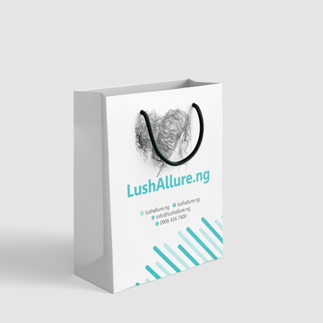 A4 مجموعة (10) كيس كرتوني هدايا بشعارك مقاس