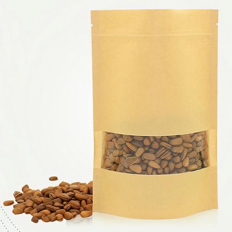 مجموعة (150) كيس بنافذة تعبئة 250 جرام