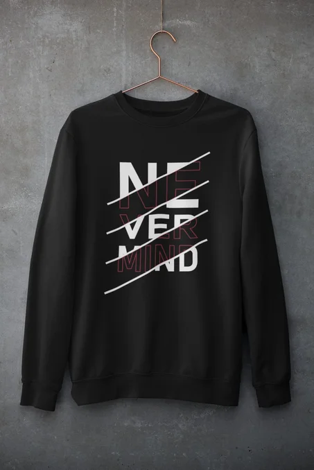 Sweatshirt NEVER MIND By Not Yet