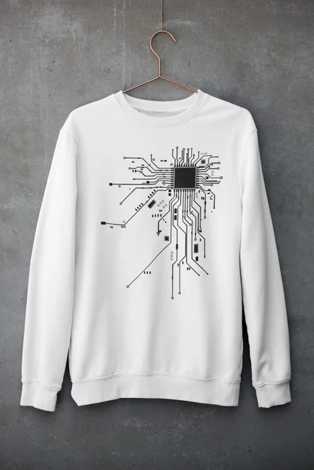 Sweatshirt (Puce Électronique) By Not Yet