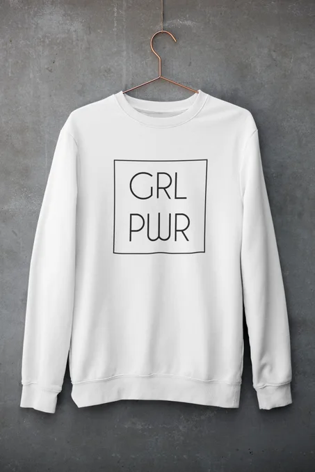 Sweatshirt GIRL PWR By Not Yet