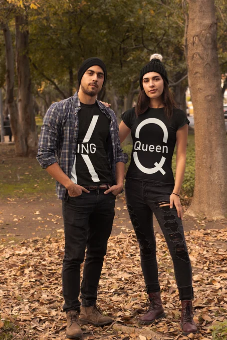 Couple T-shirt (King and Queen)