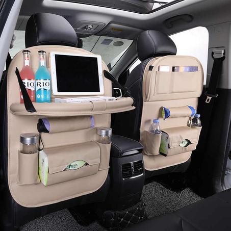 Car Back Seat Organizer PU Leather Car Storage Organizer (50% OFF SUMMER SALE)