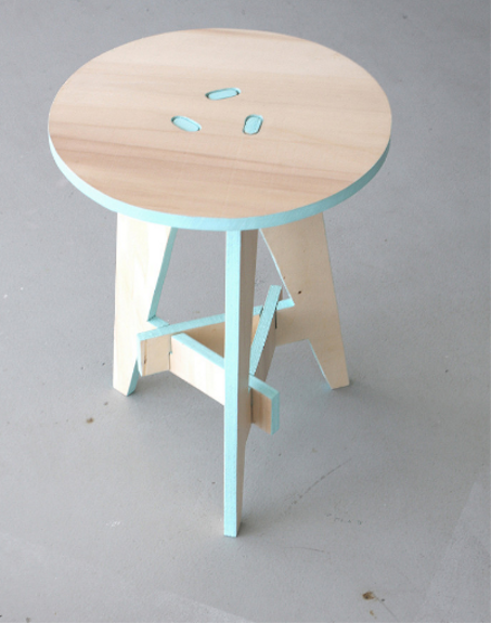 Puzzle Stool TABOURET