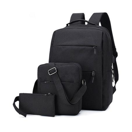 original Sac à Dos 3 pièces pour Homme , Sac à Dos d'écolier + Sac à Main + trousse d'école