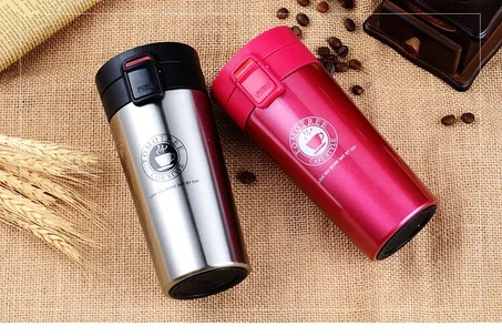 Haute qualité nouveau style japonais café thermos tasse à café avec couvercle tasses ... BLANC -50%