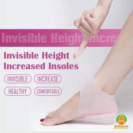 Semelle Invisible de Rehaussement SEMELLE CHAUSSETTE POUR TALONS ABIMÉS